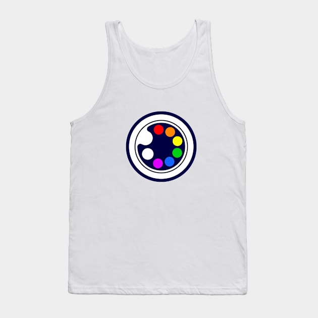 Abstract palette icon Tank Top by AlexanderZam